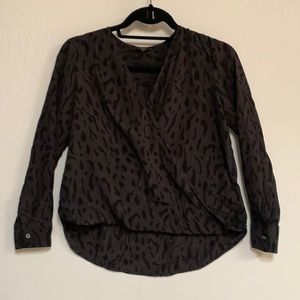 Rails small draped shirt king sleeve